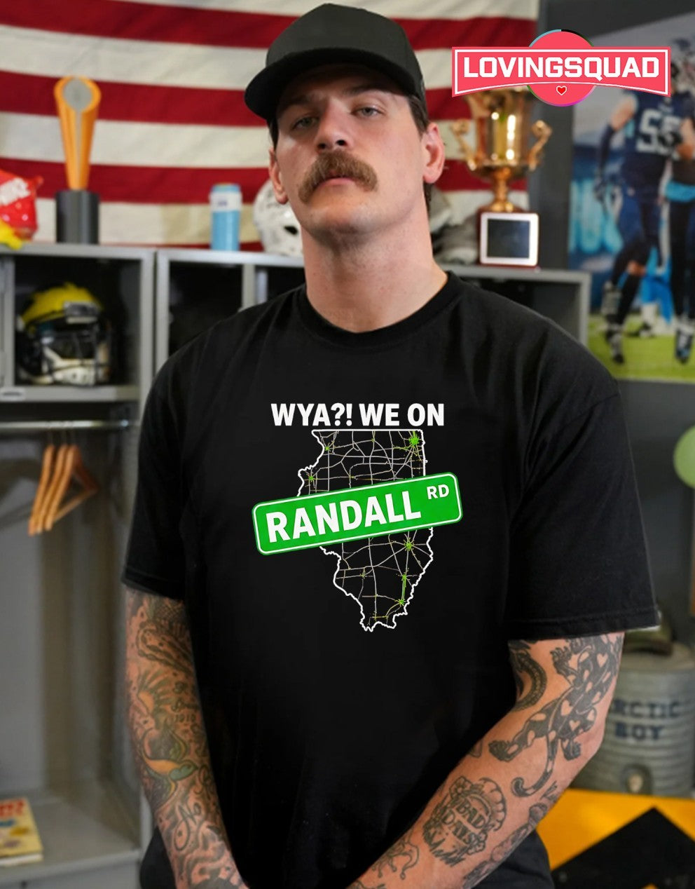 Wya we on Randall shirt