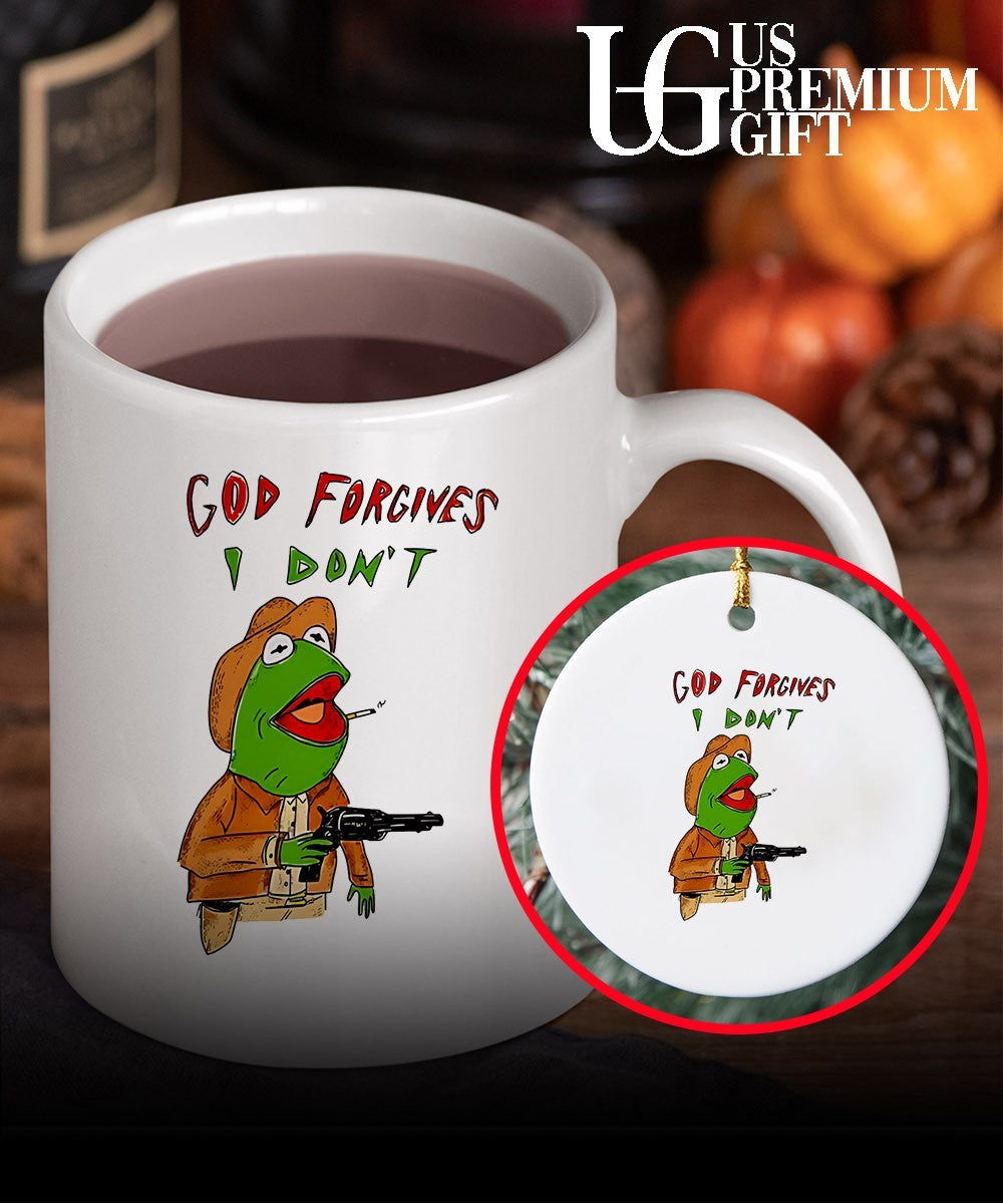 Yeehaw Kermit God Forgives I don’t shirt