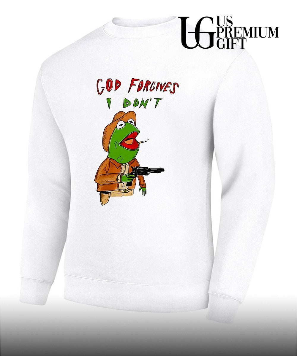 Yeehaw Kermit God Forgives I don’t shirt