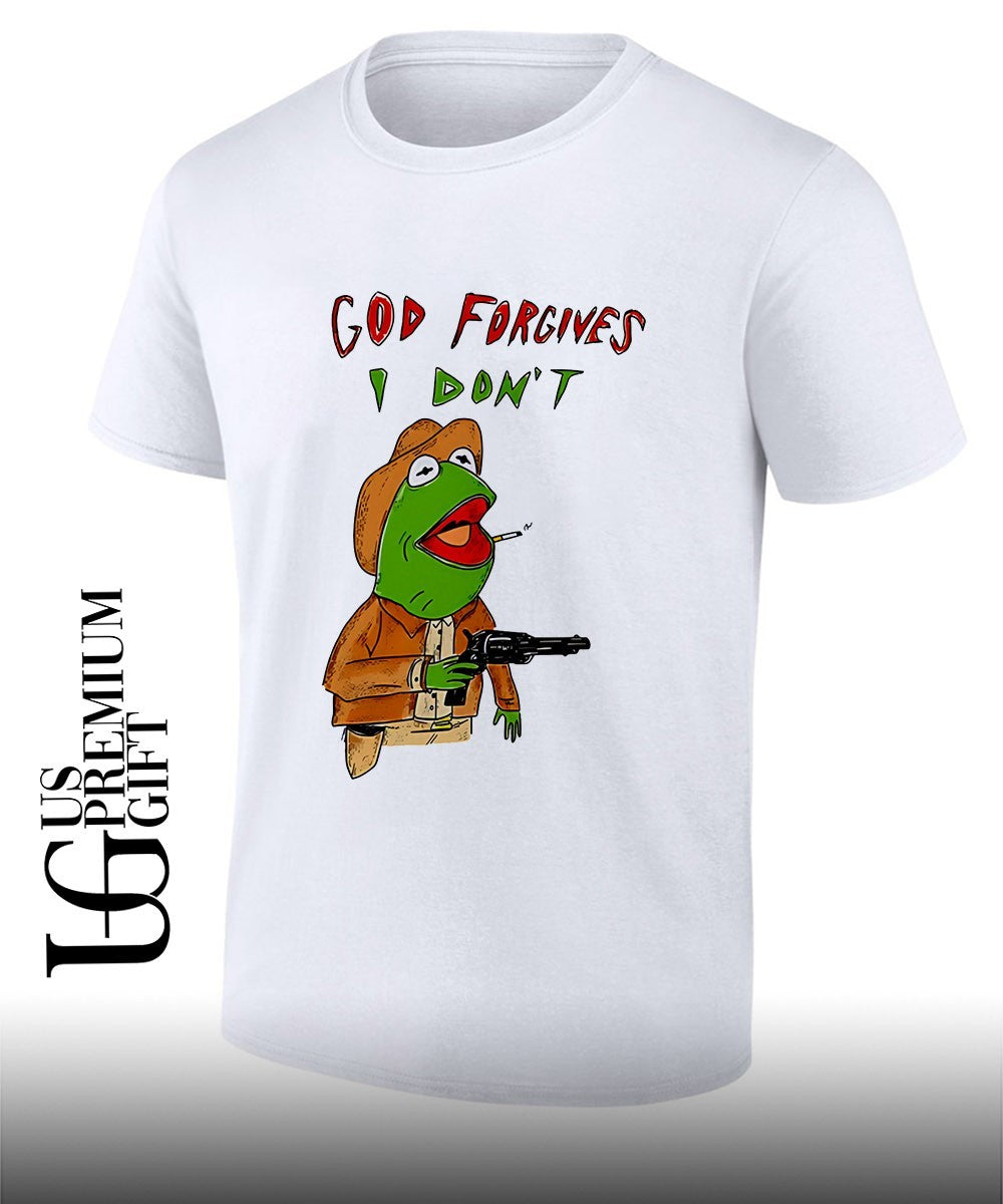 Yeehaw Kermit God Forgives I don’t shirt