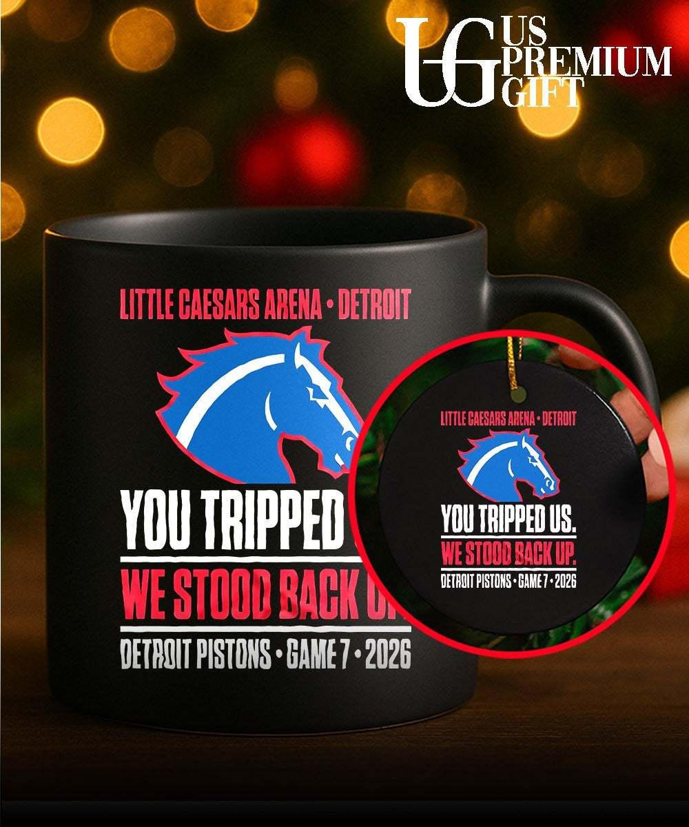 You Tripped Us We Stood Back Up Detroit Pistons Game 7 No Call NBA Playoffs 2026 shirt
