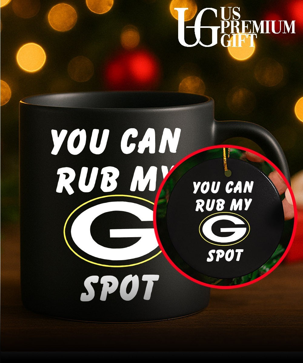 You can rub my Green Bay Packers Spot logo shirt