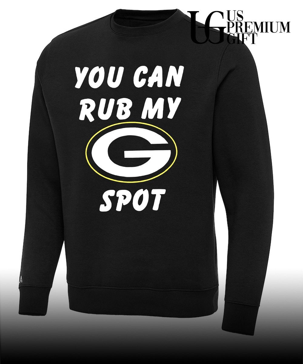 You can rub my Green Bay Packers Spot logo shirt