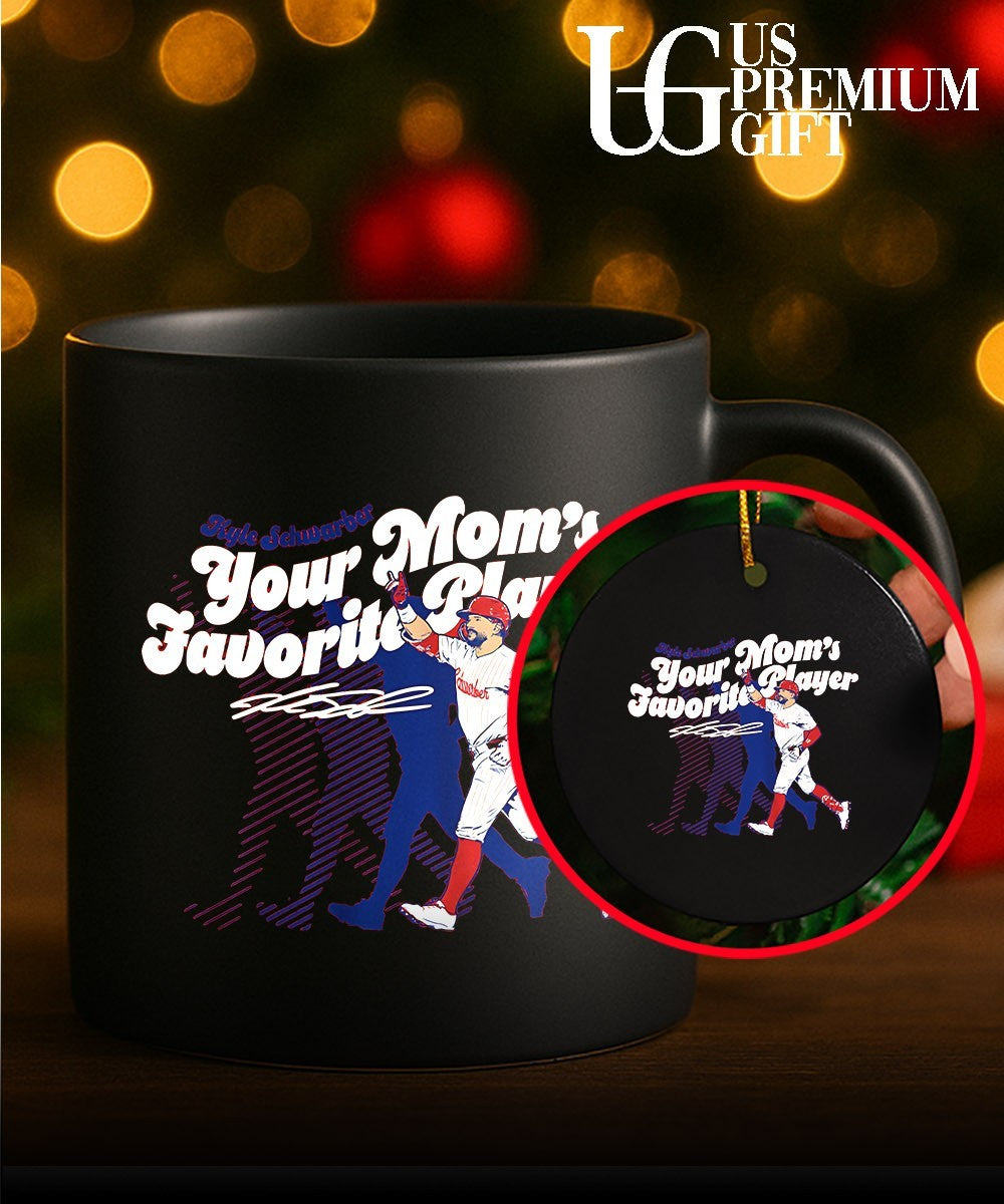 Your Mom’s Favorite Player Kyle Schwarber Philadelphia Phillies baseball signature shirt