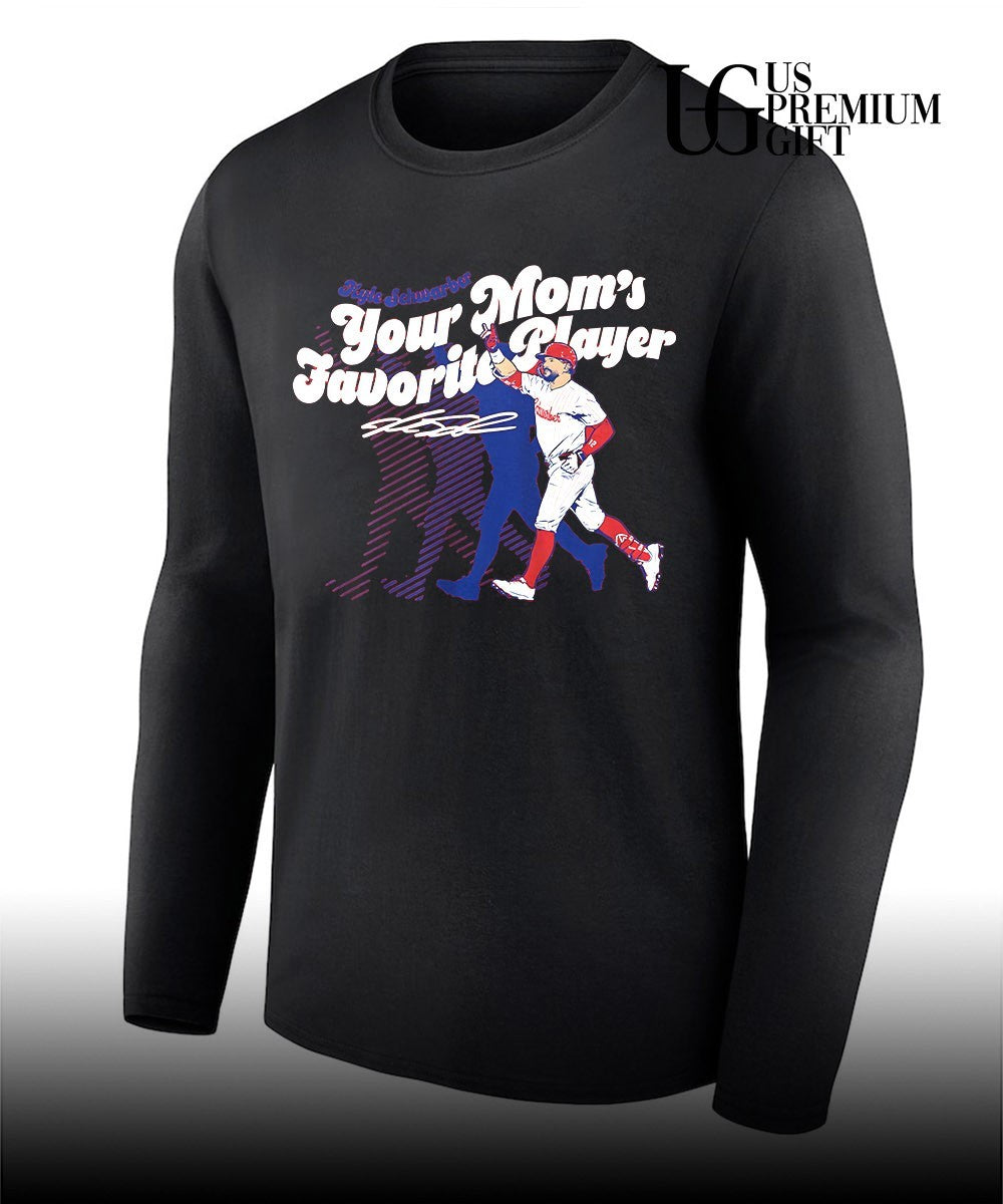 Your Mom’s Favorite Player Kyle Schwarber Philadelphia Phillies baseball signature shirt