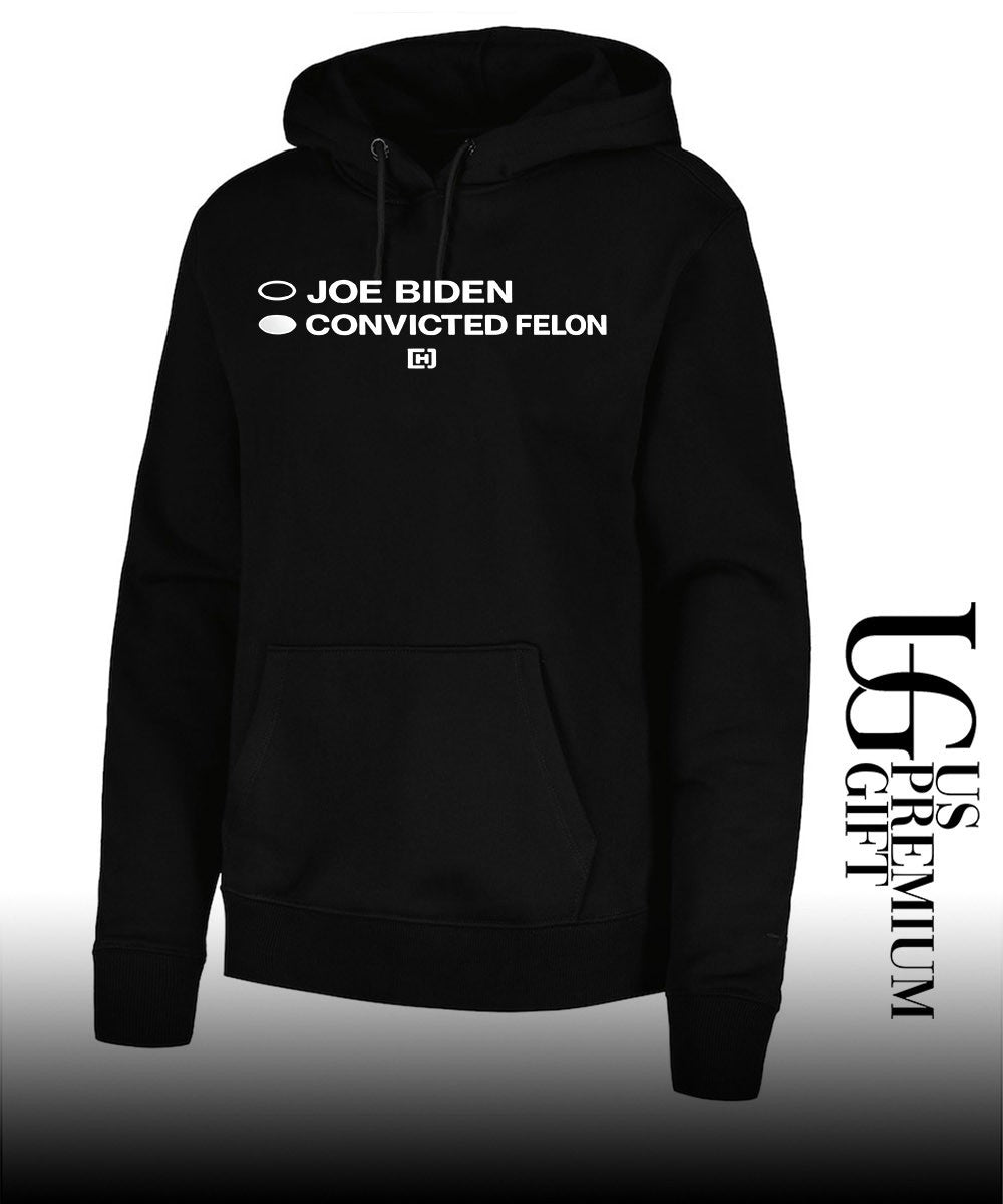 Joe Biden vs Convicted Felon Funny Ballot Paper Voting Humor shirt