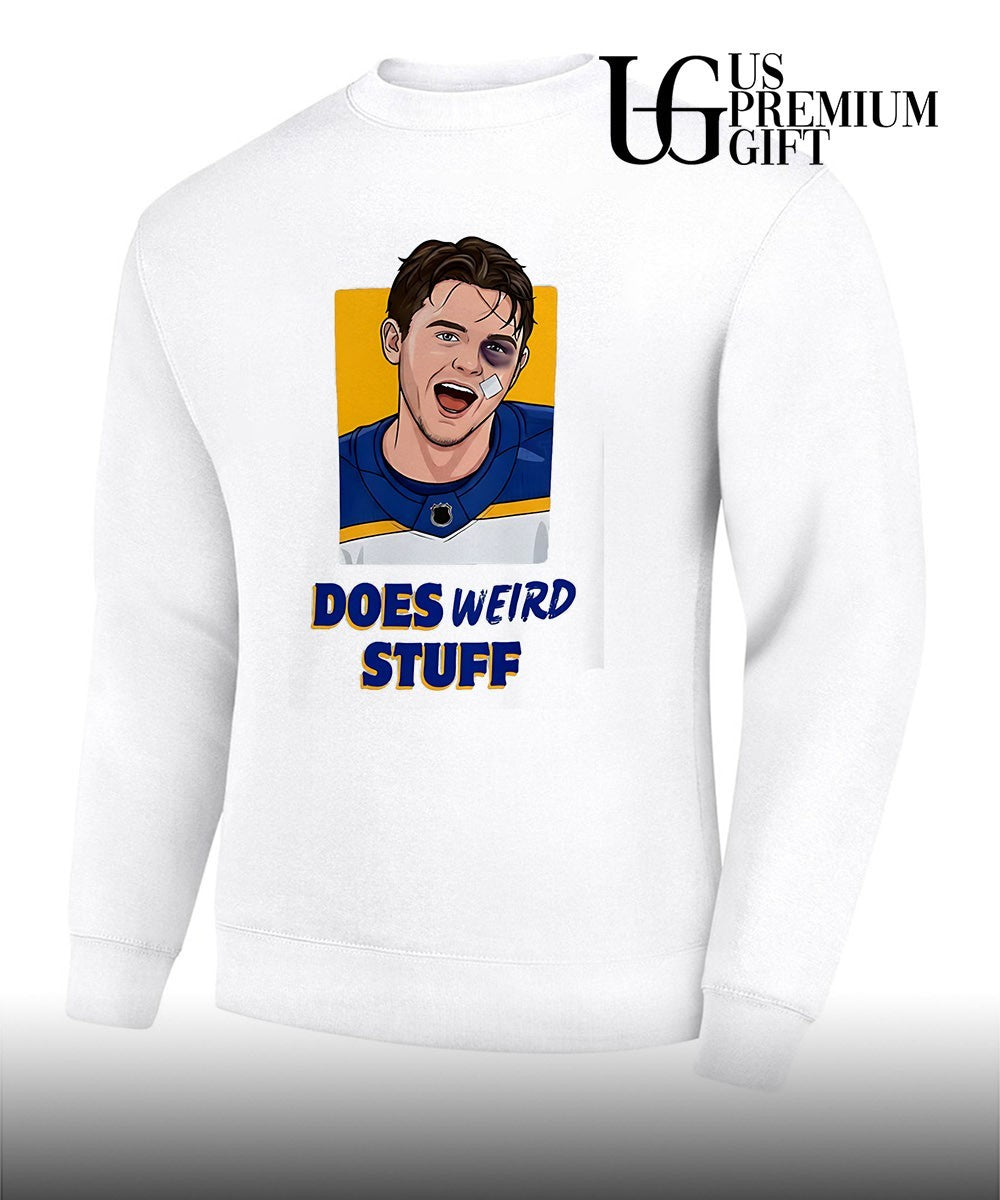 Zach Benson Does Weird Stuff Buffalo Sabres hockey shirt