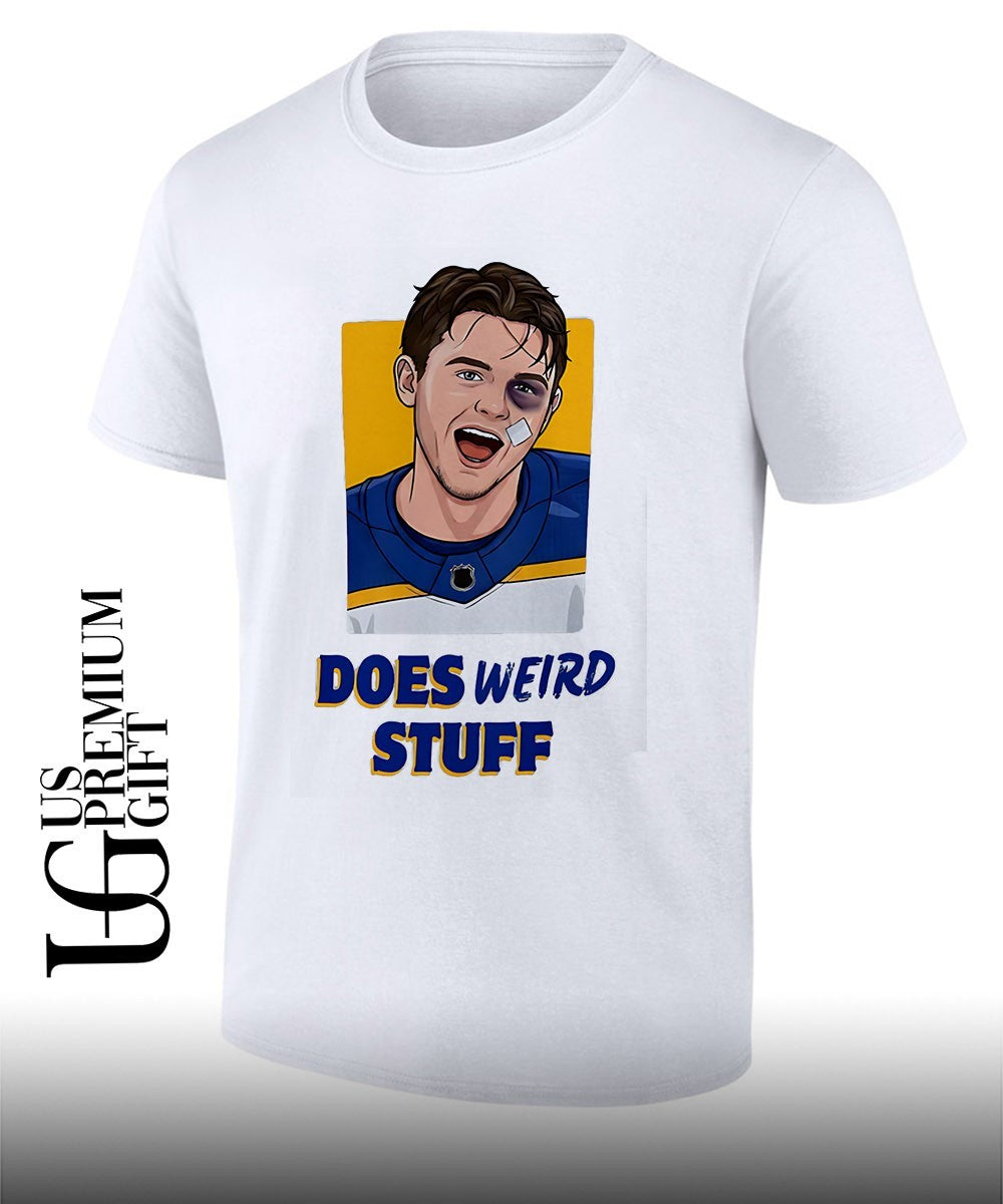 Zach Benson Does Weird Stuff Buffalo Sabres hockey shirt