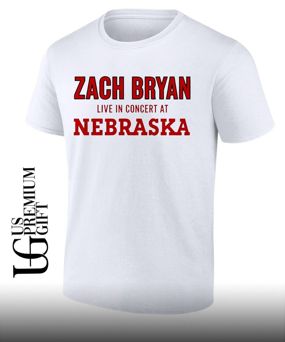 Zach Bryan live in concert at Nebraska 2026 shirt