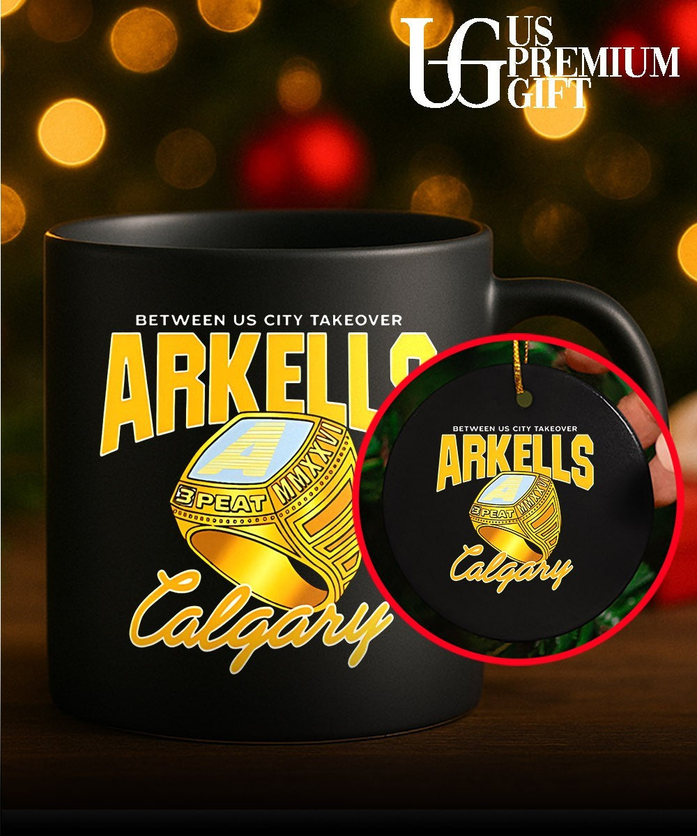 Arkells Between US City Takeover 2026 Calgary rings shirt