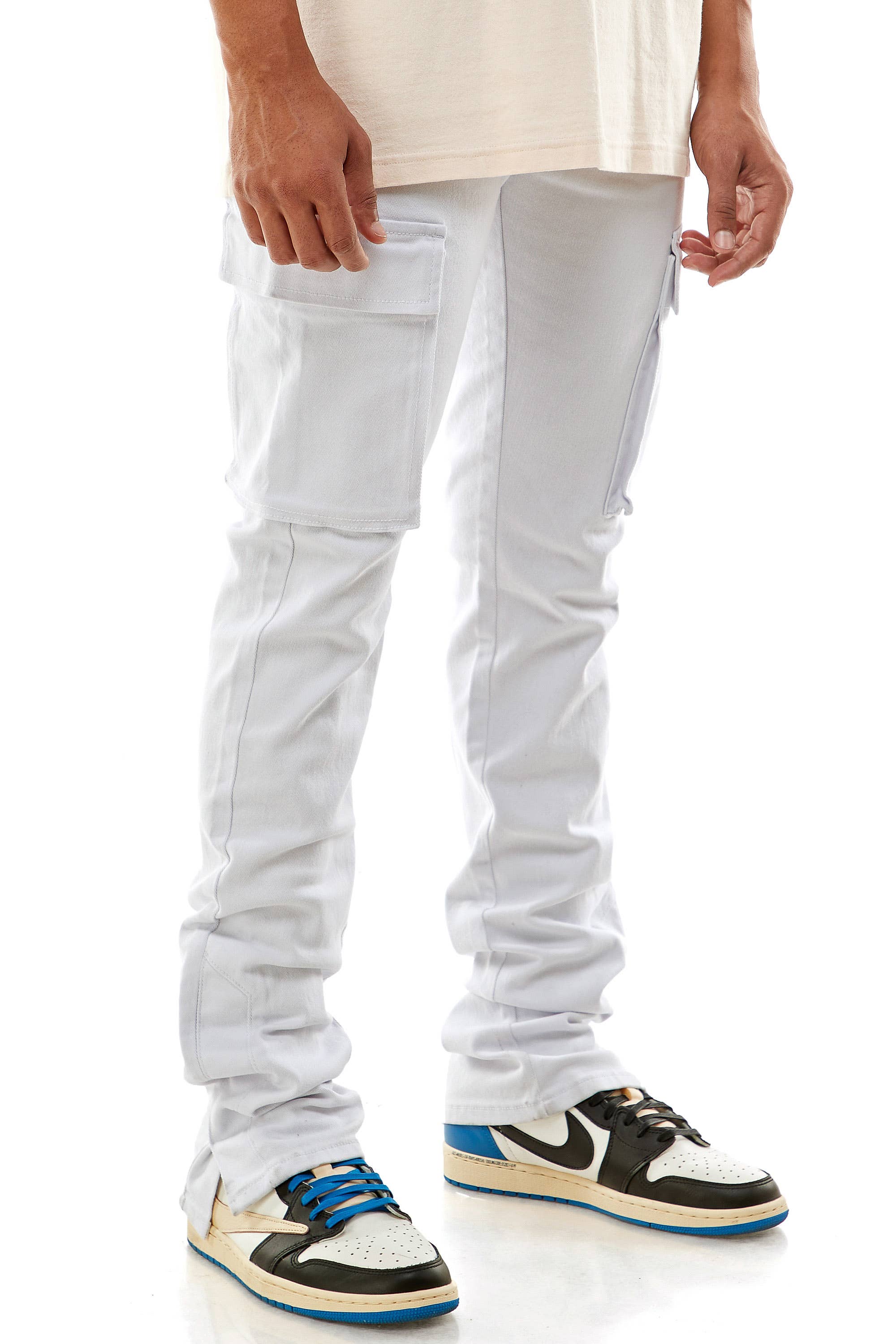 Stacked Cargo Pants