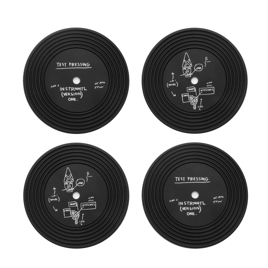 Jean-Michel Basquiat "Beat Bop" Coasters (Set of 4)