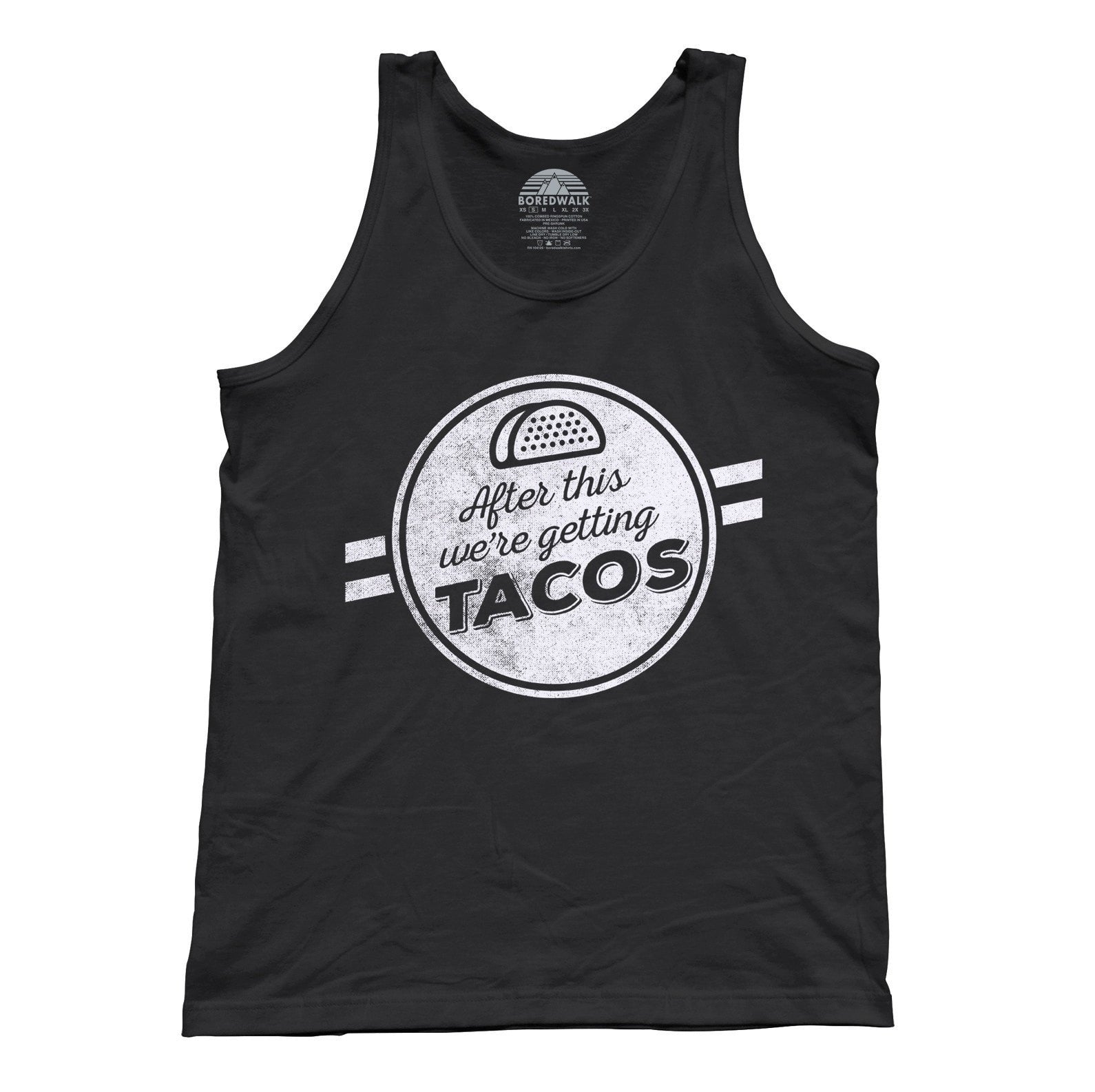 Unisex After This We're Getting Tacos Tank Top - Funny Foodie