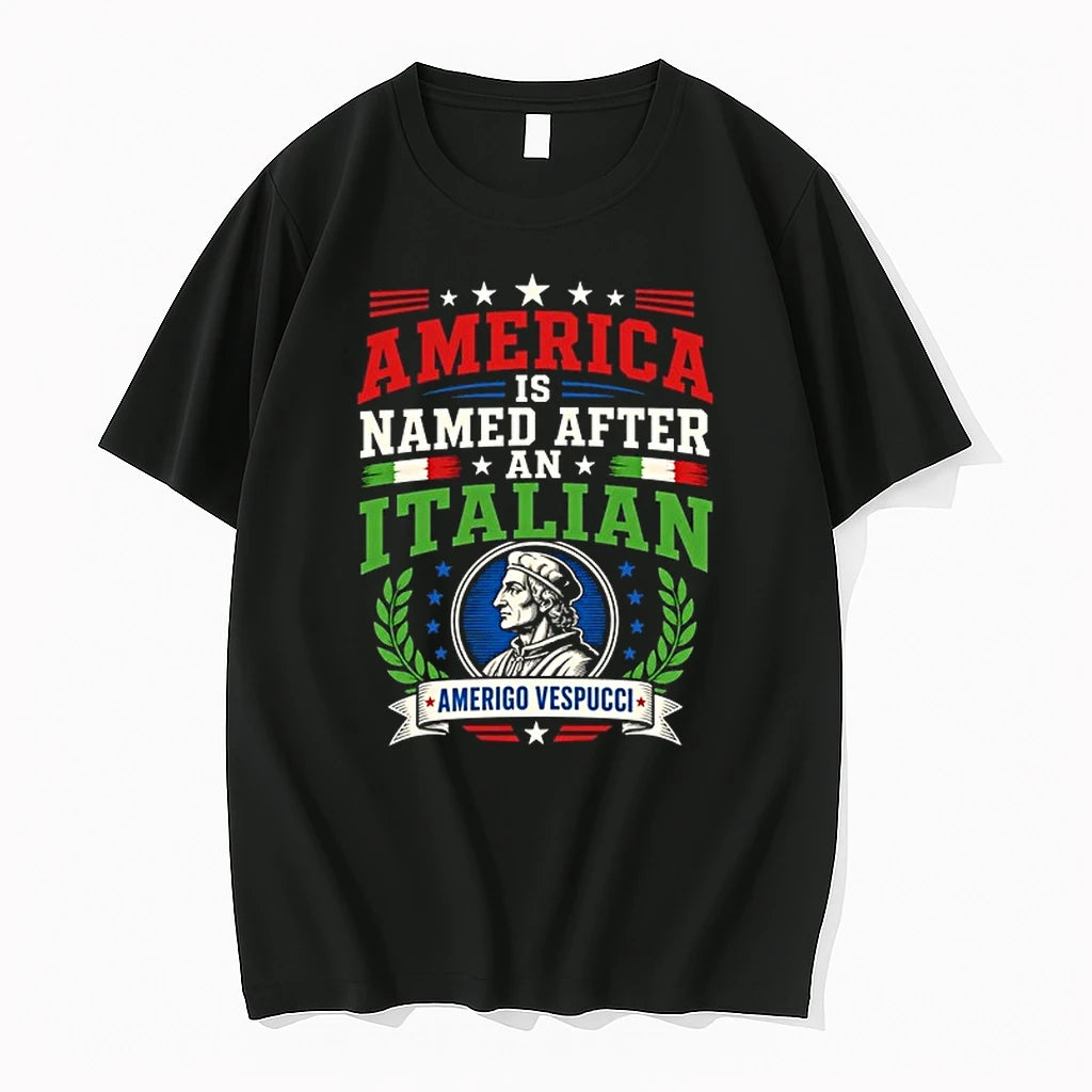 Amerigo Vespucci America Is Named After And Italian 0 Tshirts Sweater