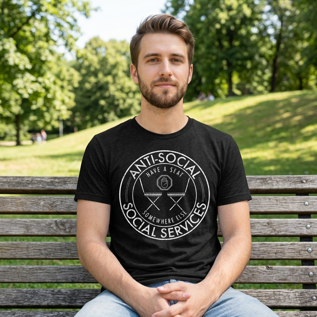 Anti Social Social Services Men's T Shirt