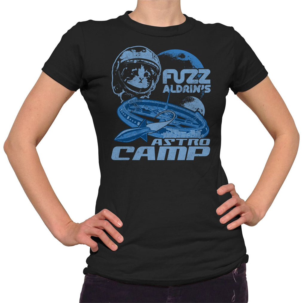 Women's Fuzz Aldrin's Astrocamp T-Shirt - By Ex-Boyfriend