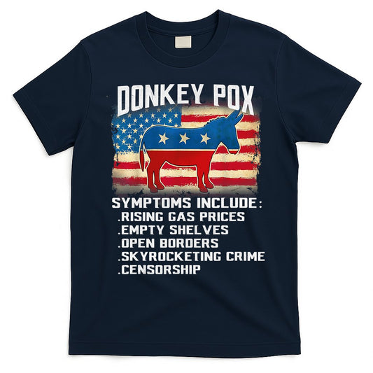 Anti Virus Biden Donkey Pox Symptoms Include Funny Biden T-Shirt