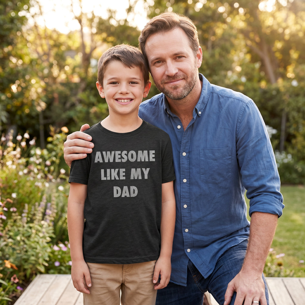 Awesome Like My Dad Youth T Shirt