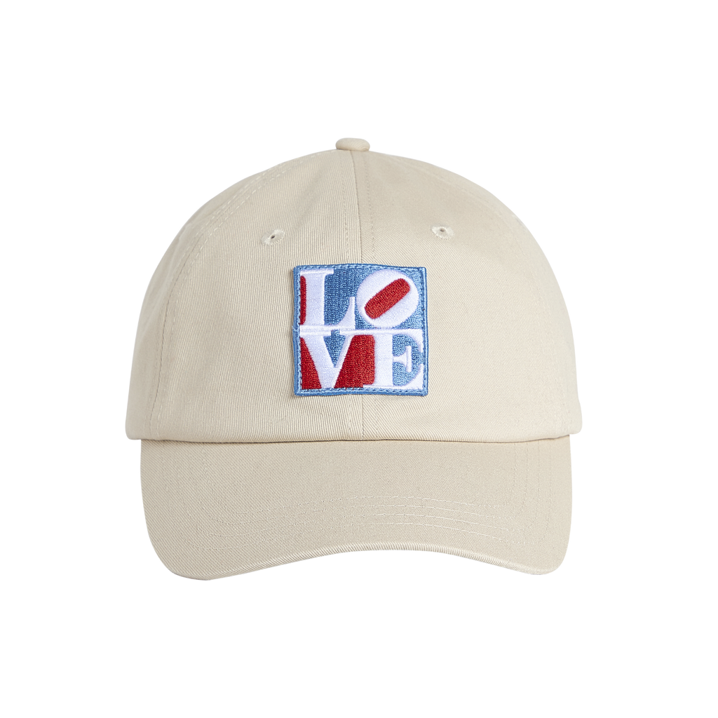 Robert Indiana "Love" Patch Dad Cap