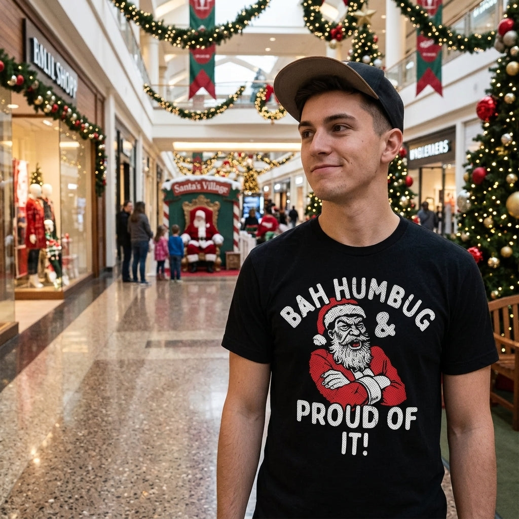 Bah Humbug And Proud Of It Men's T Shirt