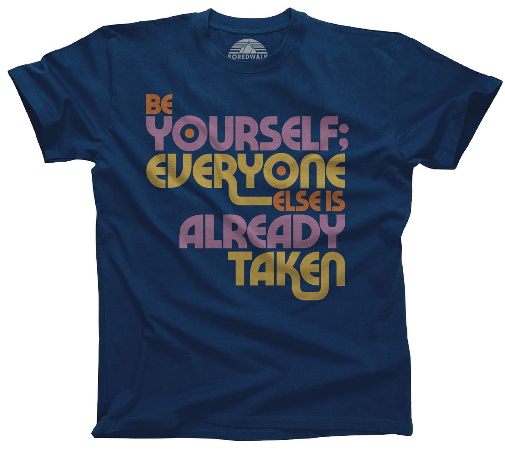Men's Be Yourself T-Shirt Oscar Wilde