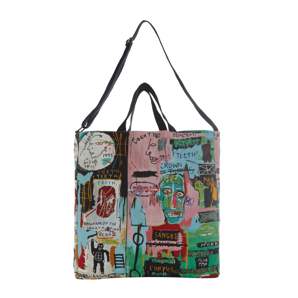 Jean-Michel Basquiat “in Italian” Crossbody Tote