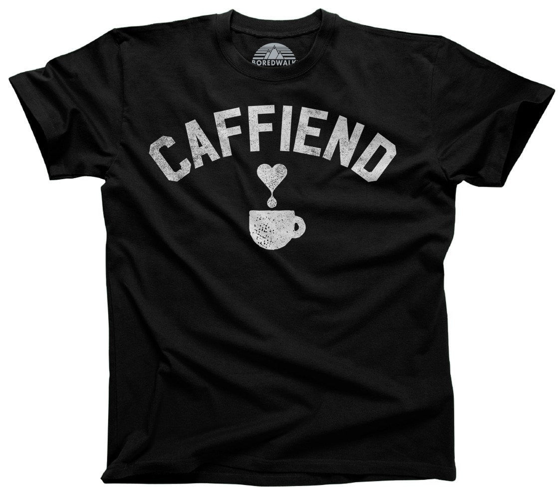 Men's Caffiend T-Shirt Coffee Caffeine