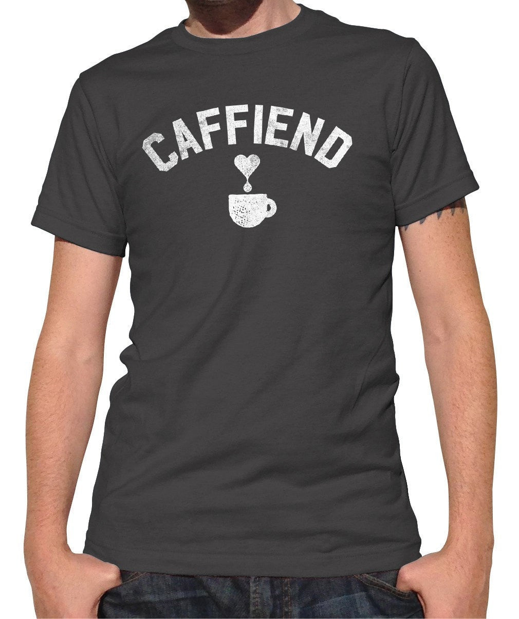 Men's Caffiend T-Shirt Coffee Caffeine