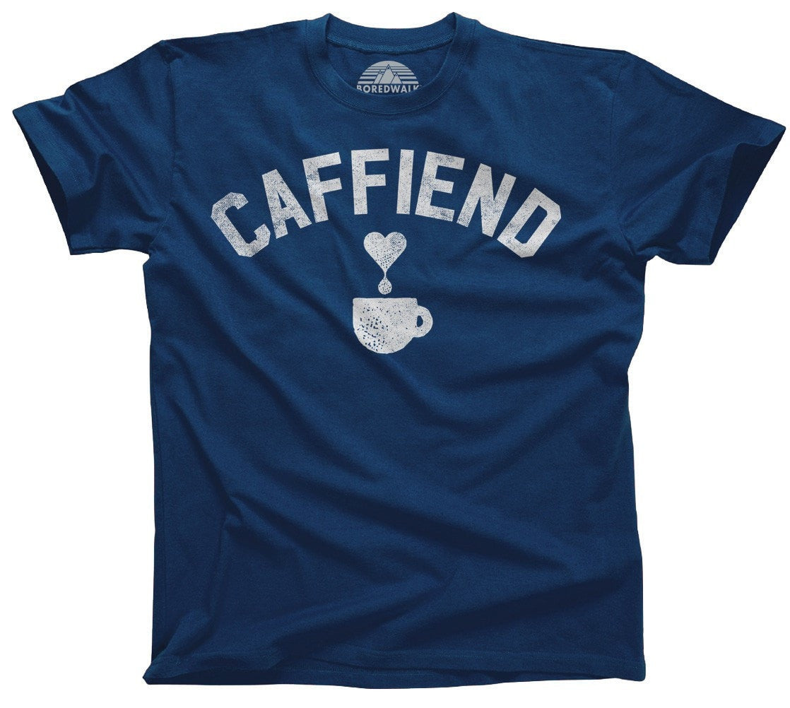 Men's Caffiend T-Shirt Coffee Caffeine
