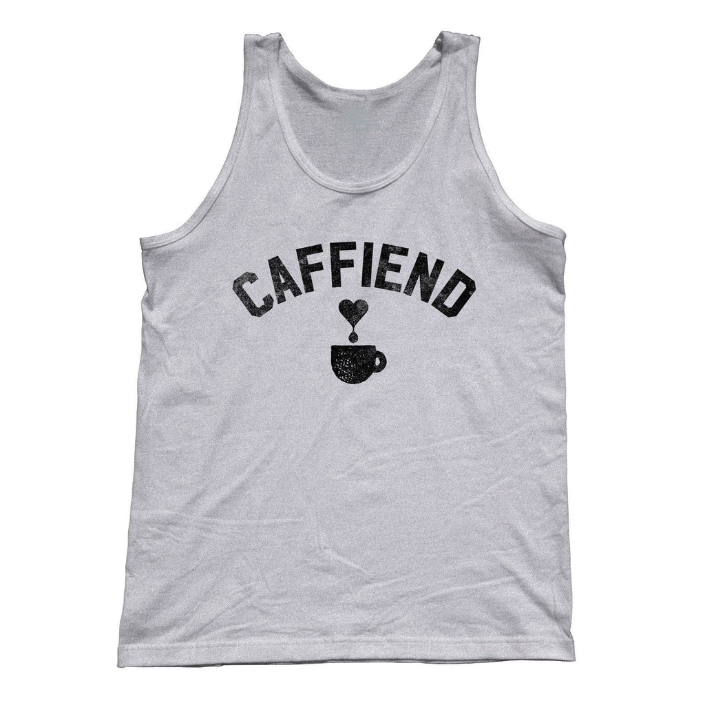 Unisex Caffiend Tank Top - Coffee Caffeine