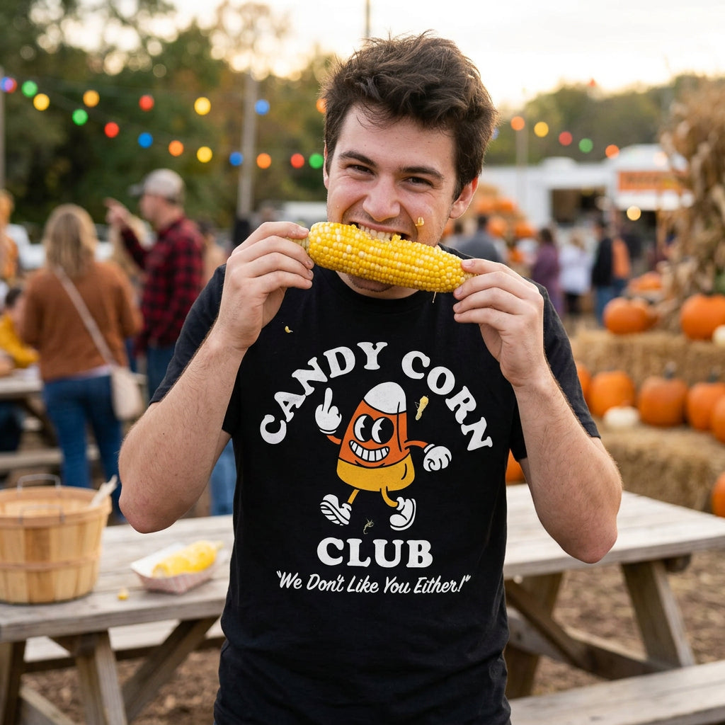 Candy Corn Club Men's T Shirt