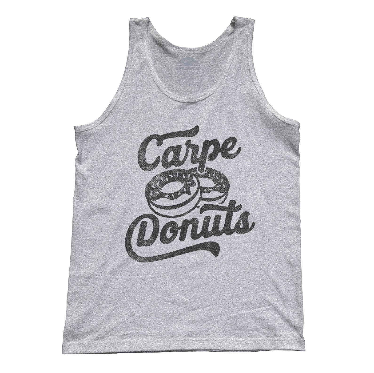 Unisex Carpe Donuts Tank Top - Funny Donut Shirt