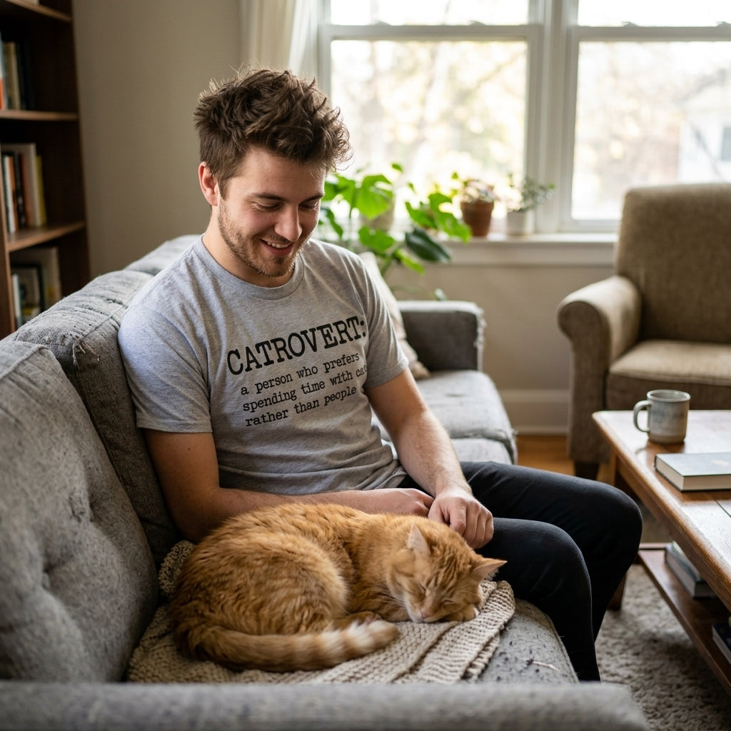 Catrovert Definition Men's T Shirt