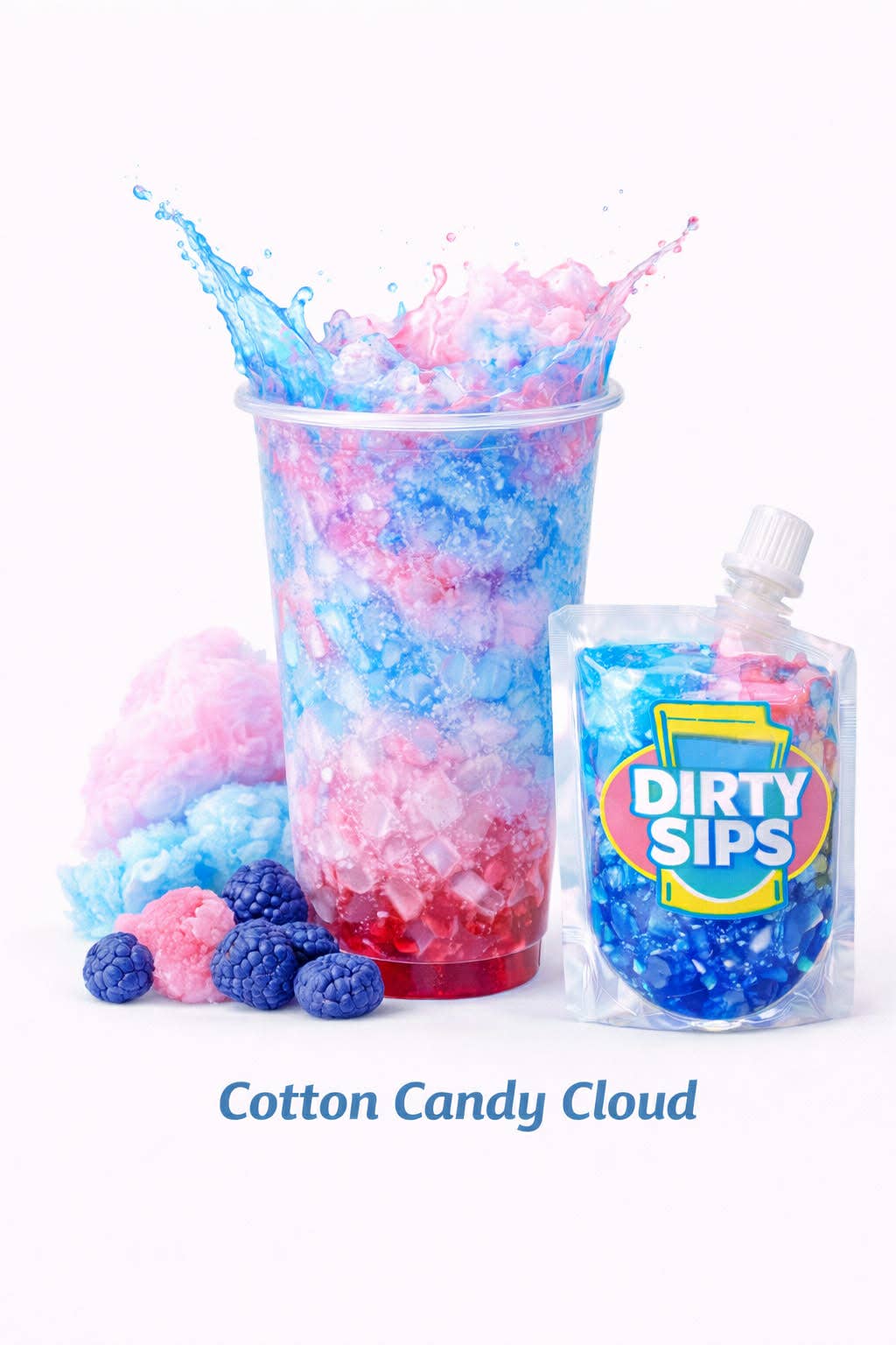 Cotton Candy Cloud Dirty Sips