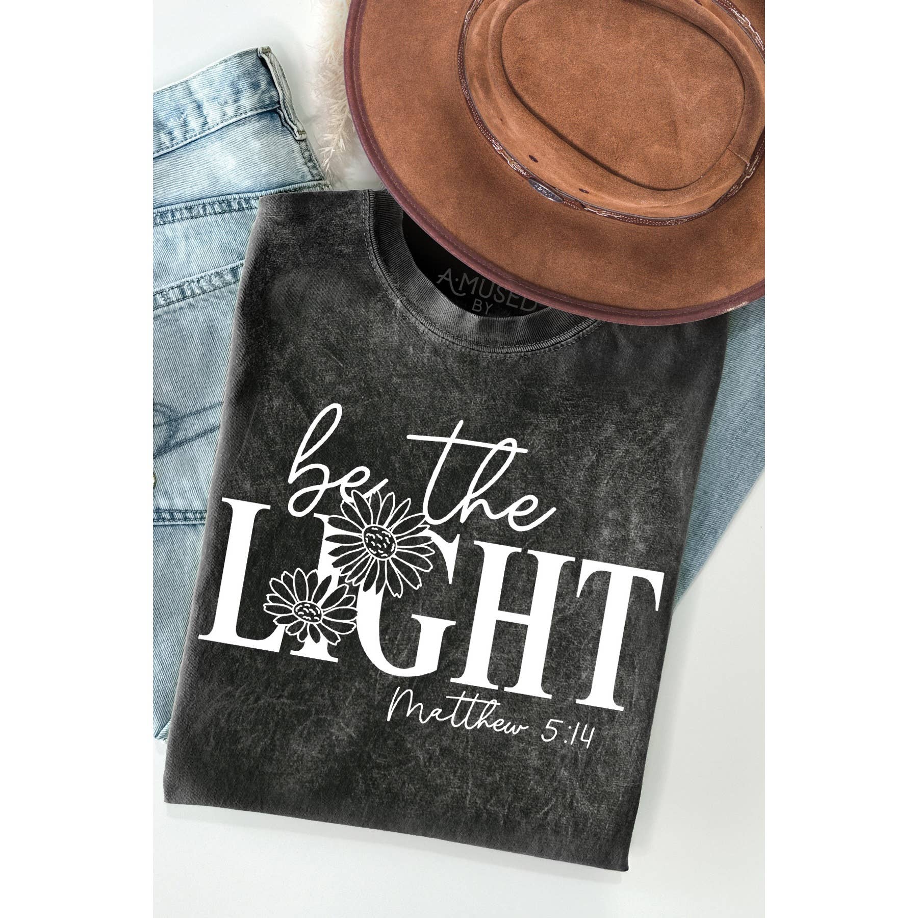 Be the Light - Mineral Wash T