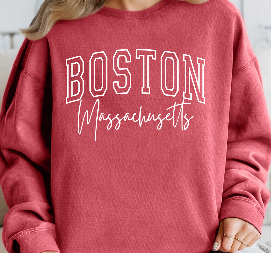 Town Name Crewneck, Comfort Colors® Pullover, Custom City