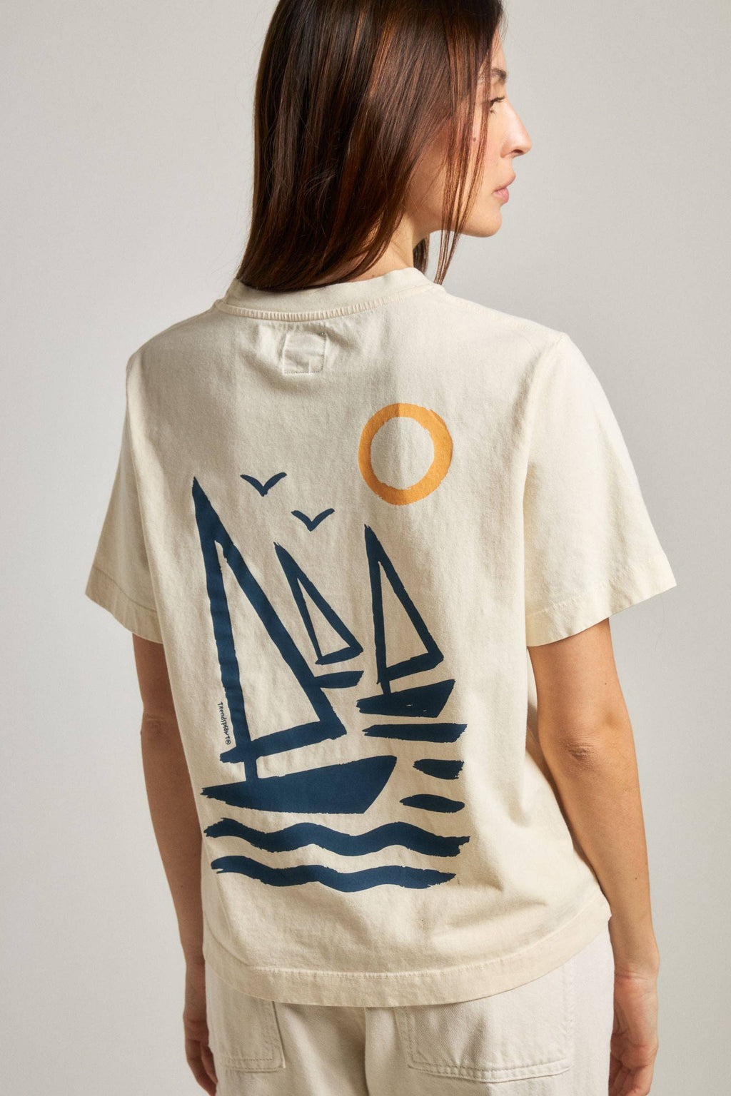 Women’S Escollera T-Shirt Whitewashed Walls