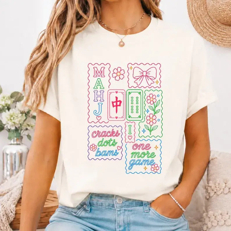 Mahjong Social Club Comfort Colors T-Shirt
