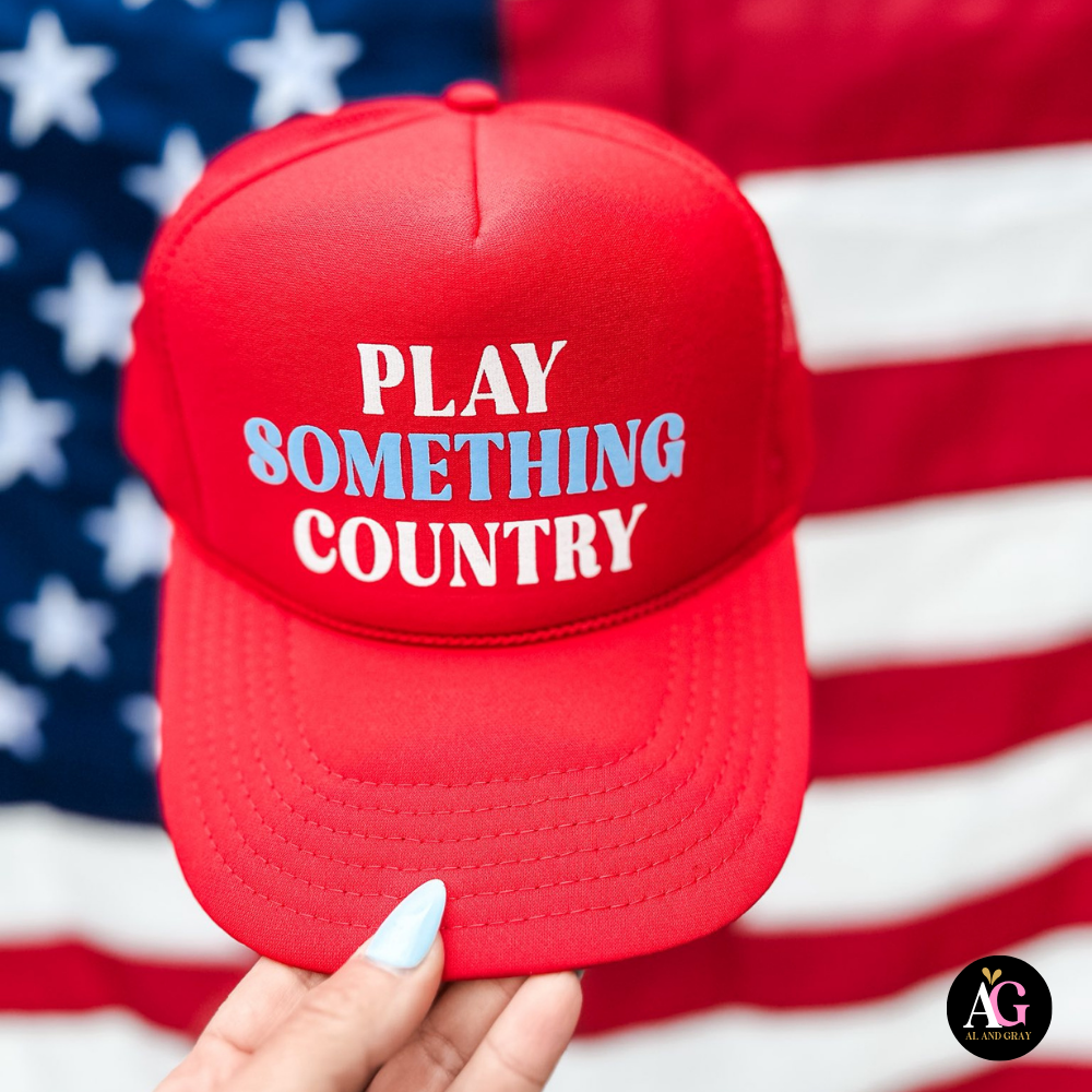 Play Something Country Trucker Hat