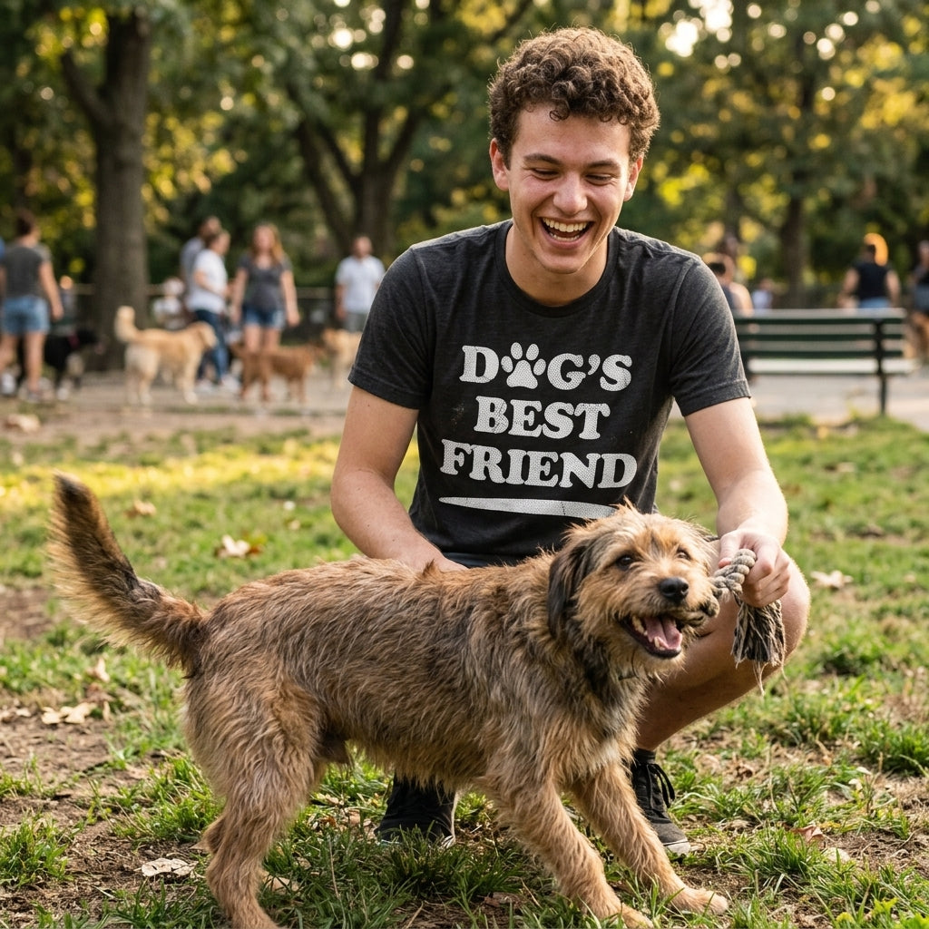 Dogs Best Friend Men's T Shirt