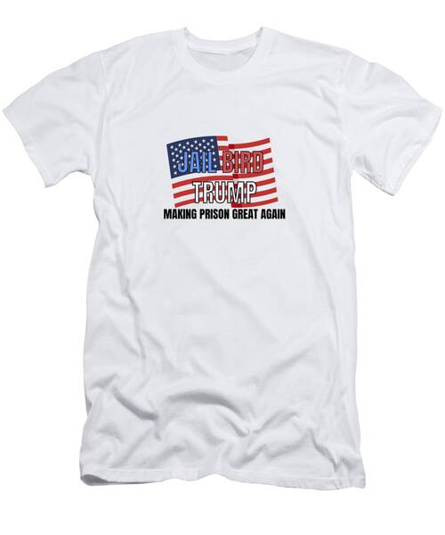 Donald Trump, Jail Bird Trump, Anti Trump Print, T-Shirt