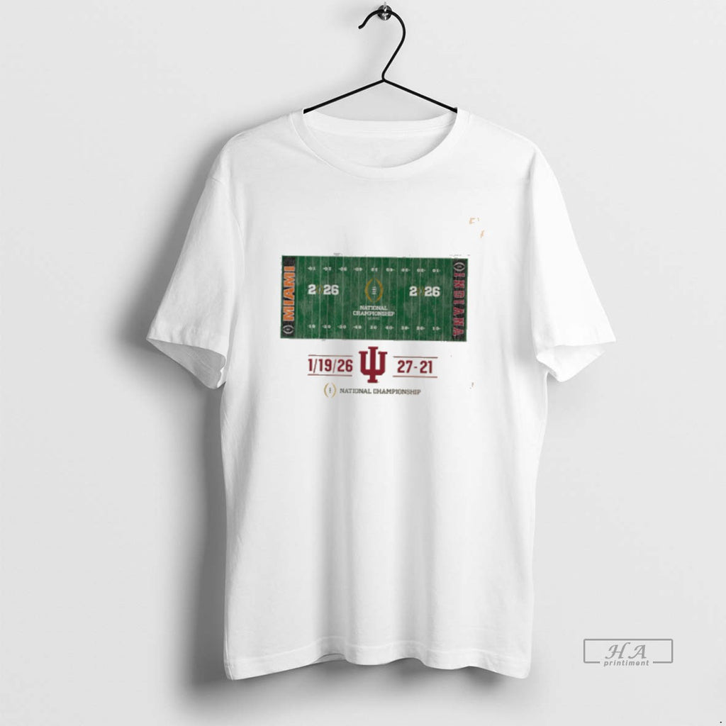 Official Indiana Football Cfp National Champions Field 2026 Stadium T-Shirts, Hoodie, Sweatshirt | PopFlextees.com