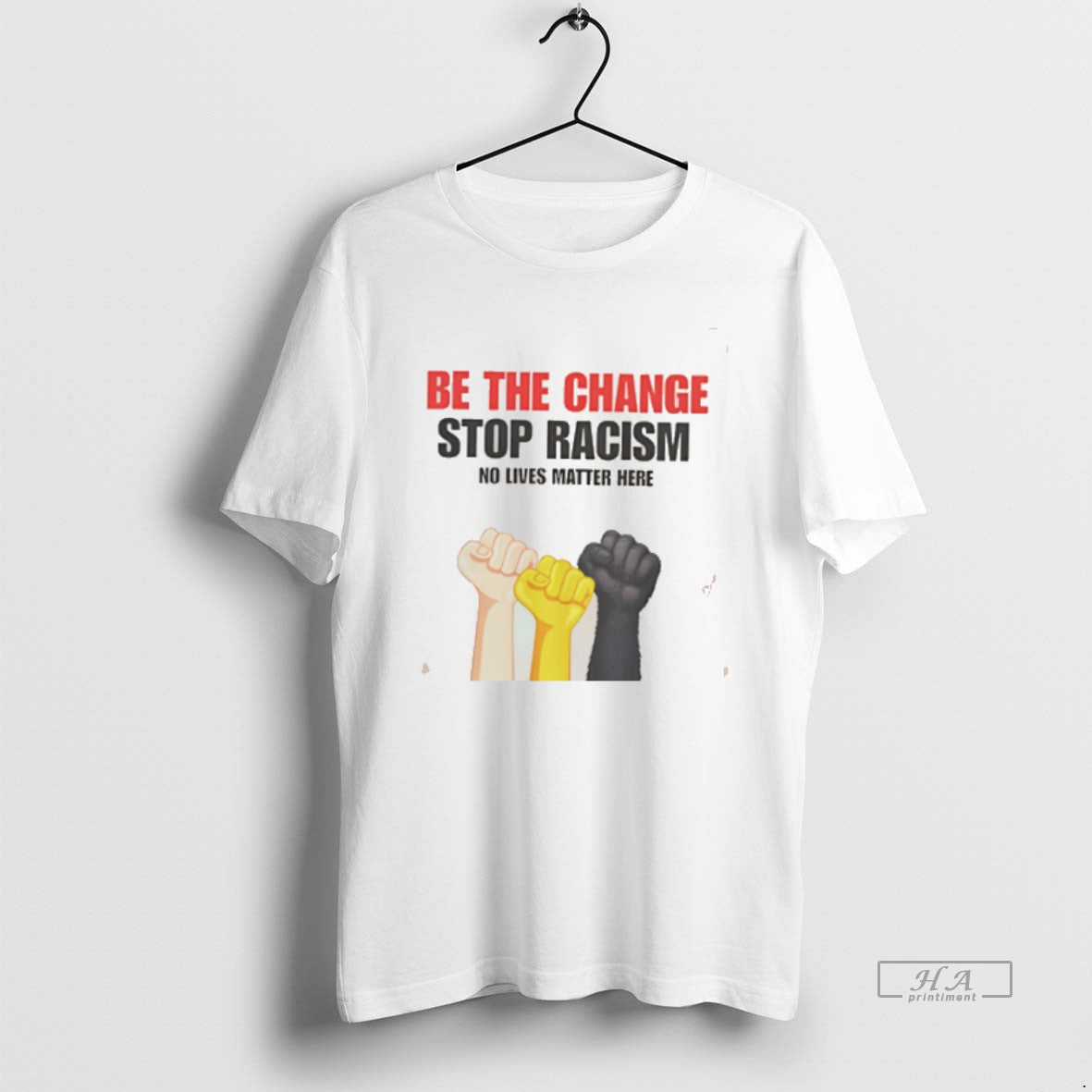 Official Be The Change Stop Racism No Live Matter Here T-Shirts, Hoodie, Sweatshirt | PopFlextees.com