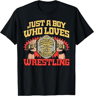 Boy Loves Wrestling Wrestler Unisex T-shirt, Sweatshirt, Hoodie (1)