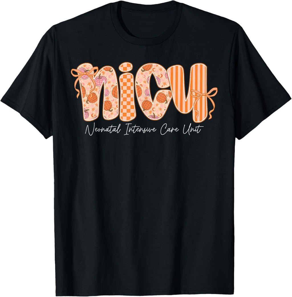 Nicu Nurse Cutest Pumpkin Fall Thanksgiving Nursing Unisex T-shirt, Sweatshirt, Hoodie (1)