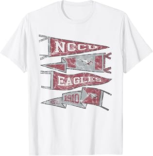 North Carolina Central Nccu Eagle Distressed Pennants Unisex T-shirt, Sweatshirt, Hoodie (1)
