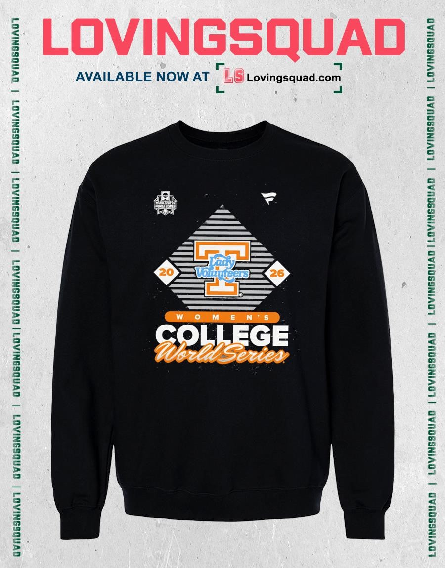 ennessee Lady Vols 2026 NCAA Softball Women’s College World Series Retro Shirt