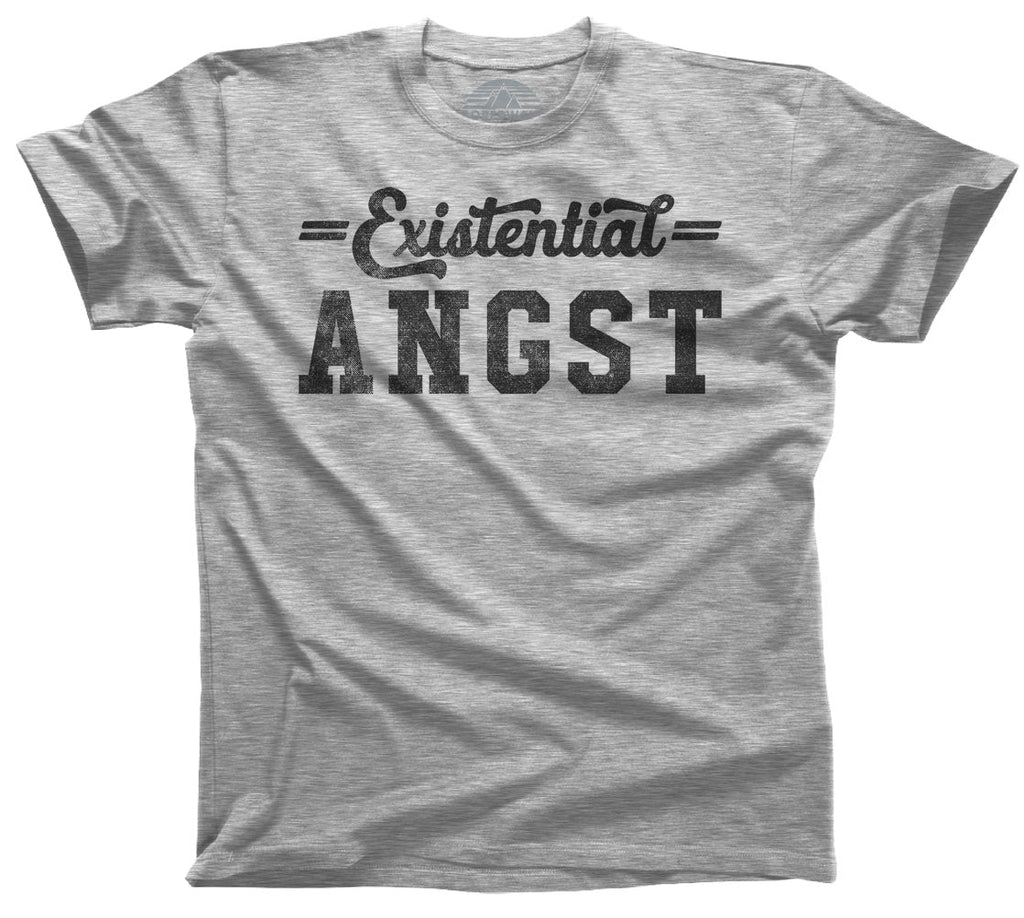 Men's Existential Angst T-Shirt - Funny Existentialism Shirt