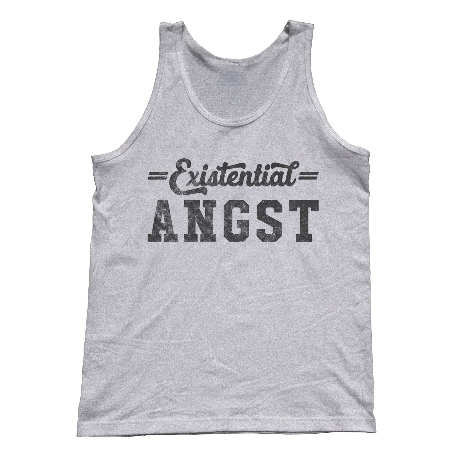 Unisex Existential Angst Tank Top - Funny Existentialism Shirt