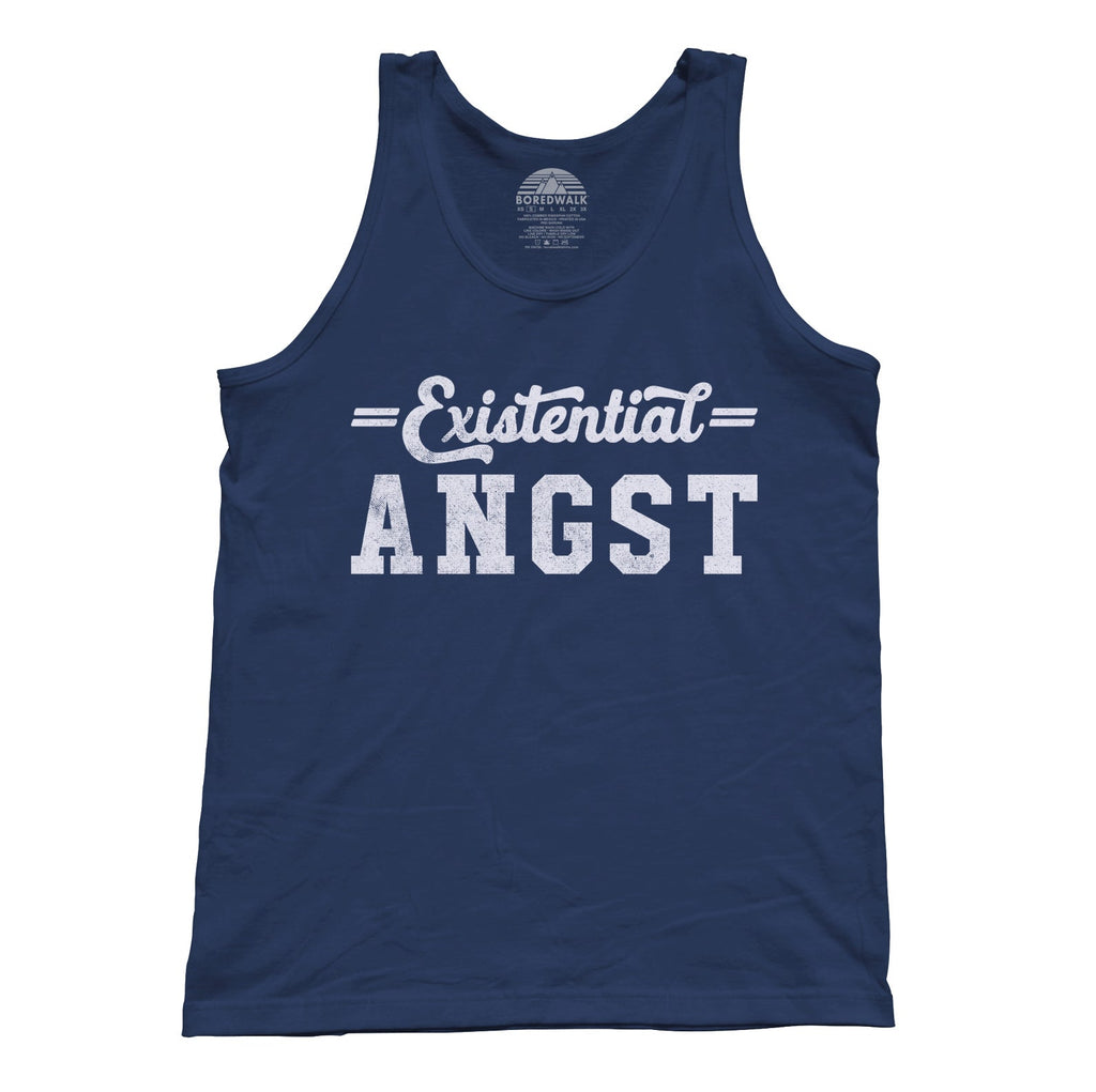 Unisex Existential Angst Tank Top - Funny Existentialism Shirt